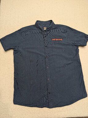 Patagonia x New Belgium Brewing Men’s Bluffside Shirt - Blue Striped - XXL